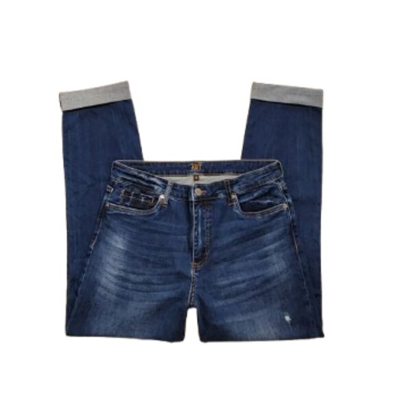 Kut from the Kloth Denim - Kut from the Kloth Denim High-Rise Cuffed Boyfriend Jeans  (Size: 12)